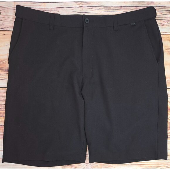 Travis Mathew Black Mens Stretch Performance Shorts 40 - Picture 1 of 6